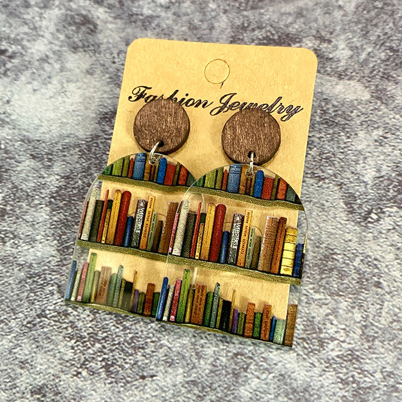 Beech Earrings / Earrings for Book Lovers