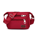 Women’s Multi-layer Nylon Crossbody Bag