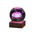 Night light Crystal ball 3D Galaxy