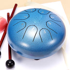 Rain drum as garden instrument