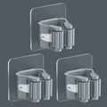 Wall Mounted Mop Holder (3 PCS)