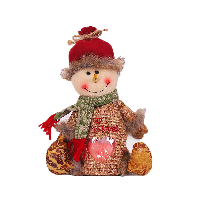 Christmas gift bag zipper design