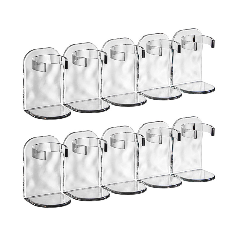 Row Plastic Wall Shelf