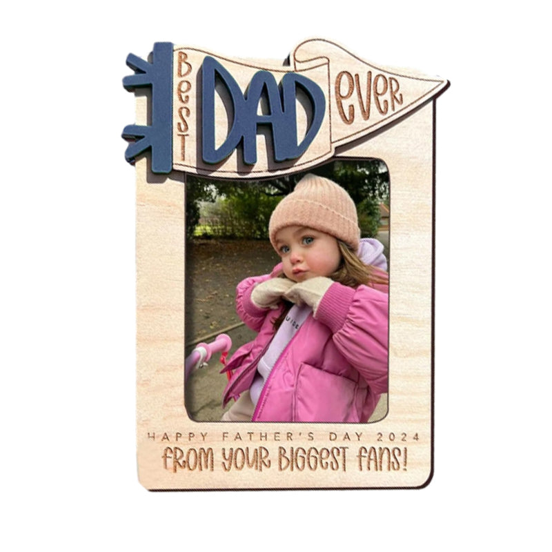 Father's Day Gift Refrigerator Photo Frame