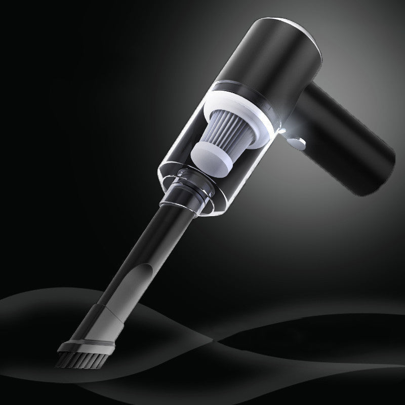 Cordless handheld vacuum cleaner for the car