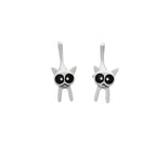 Cute kitten earrings