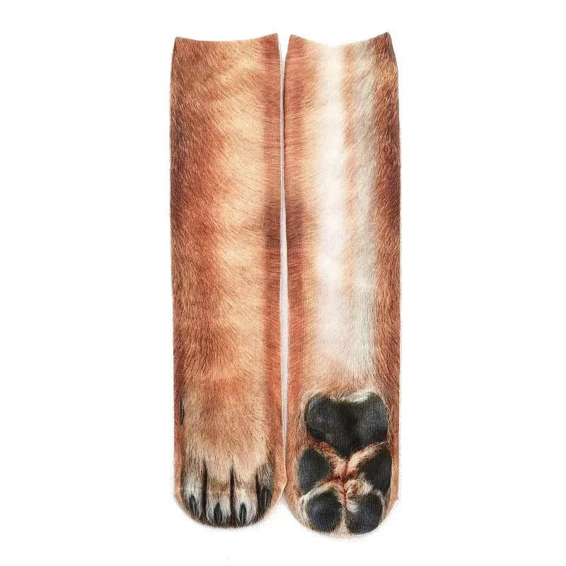 3D Print Novelty Paw Socks