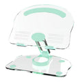 Folding transparent acrylic tablet stand