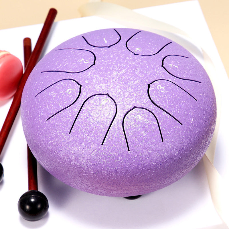 Rain drum as garden instrument