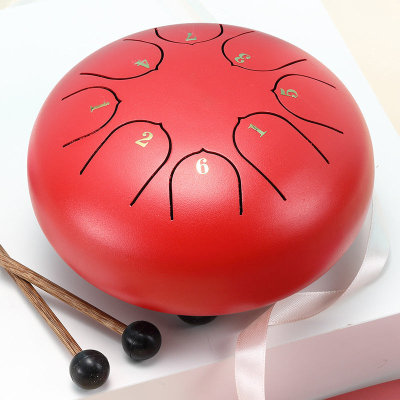 Rain drum as garden instrument