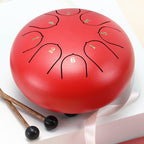 Rain drum as garden instrument