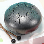 Rain drum as garden instrument