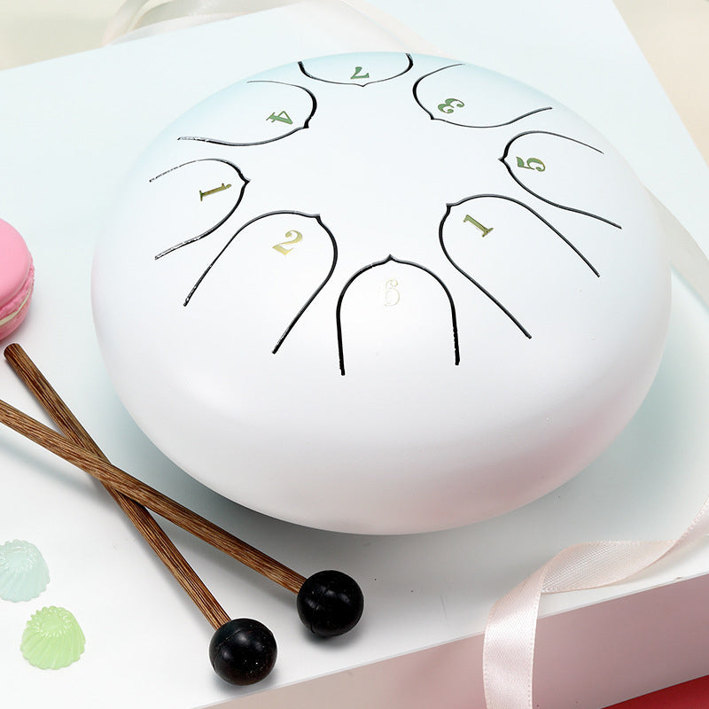 Rain drum as garden instrument