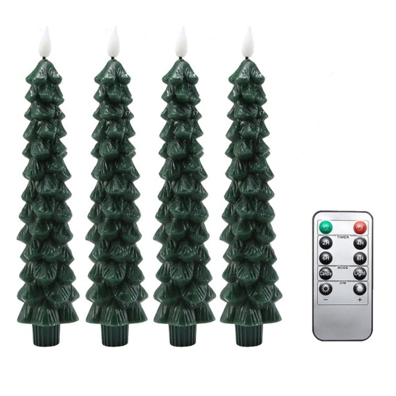LED Christmas Tree Candles with Remote