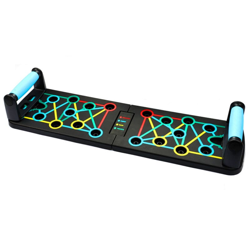 Folding Push-Up Multi-Muscle Trainer