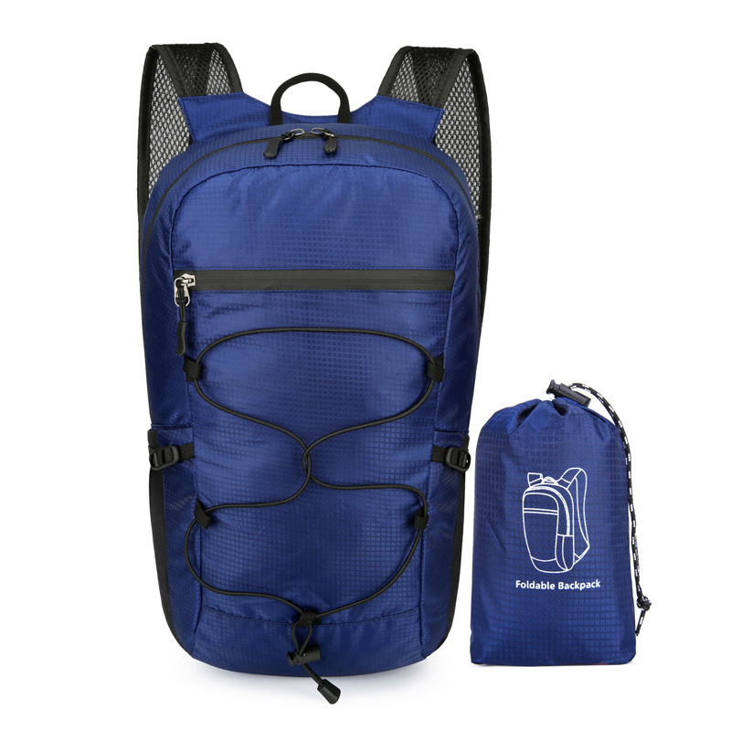 Useful foldable backpack