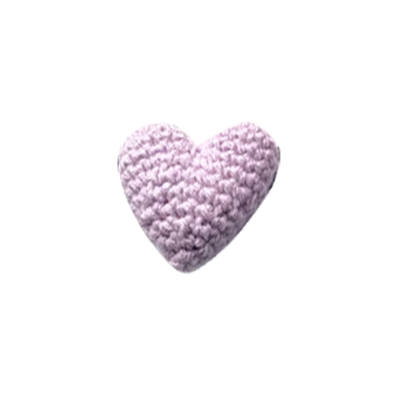 Crocheted Heart Bag Hug
