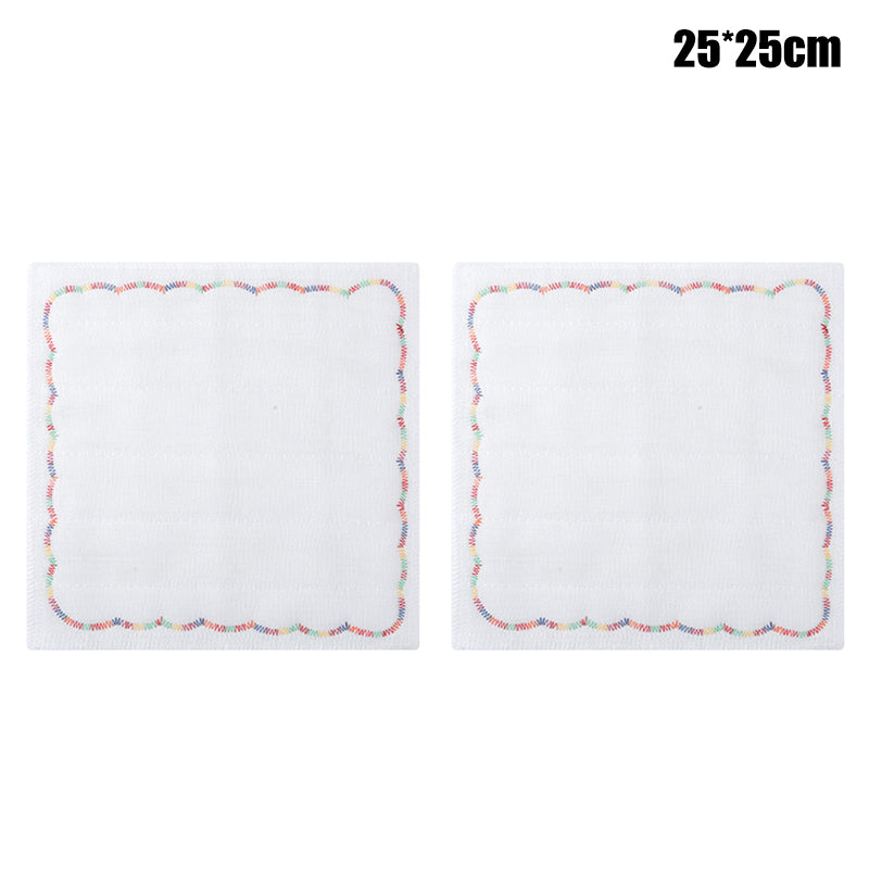 Rainbow Color Dish Cloth