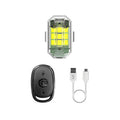Wireless LED Motorcycle Tail Light – Rechargeable Remote Control for Brake and Warning Light