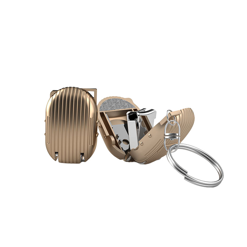 Portable Mini Foldable Nail Clipper Keychain