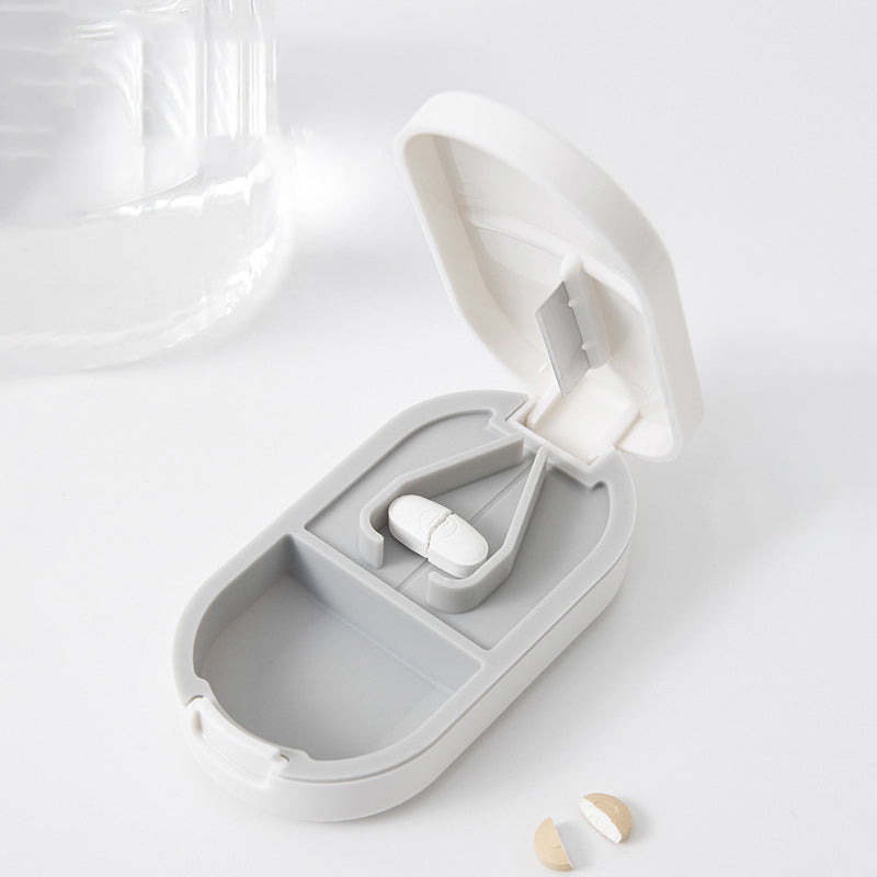 Medicine Pill Cutter Box