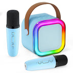 Mini Karaoke machine for children with wireless microphones