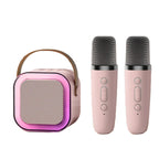 Mini Karaoke machine for children with wireless microphones