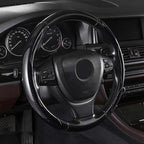 Universal Laser Carbon Fiber Pattern Steering Wheel Cover