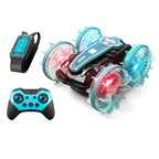 RC Land and Water stunt Car with 2 Remote Controls