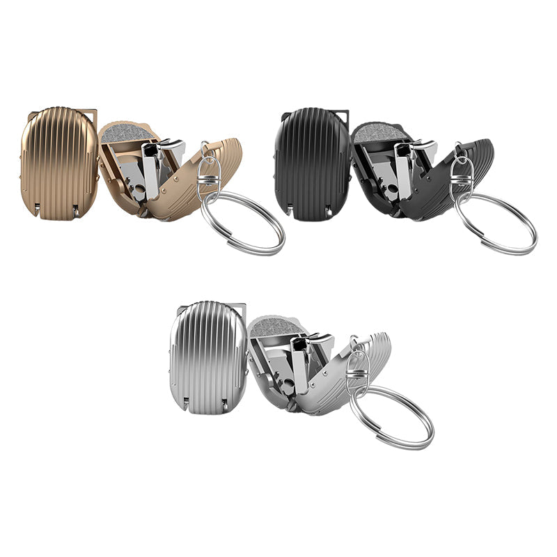 Portable Mini Foldable Nail Clipper Keychain
