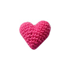 Crocheted Heart Bag Hug