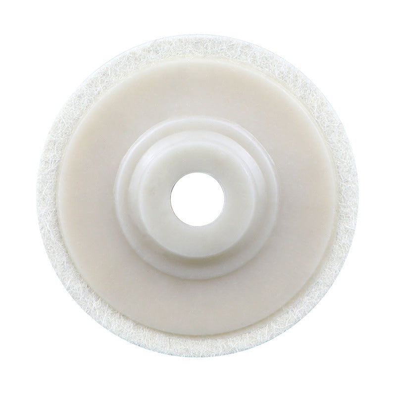 Wool polishing disc