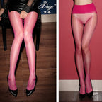 Oil-soaked 1D ultra-thin sexy pearlescent stockings