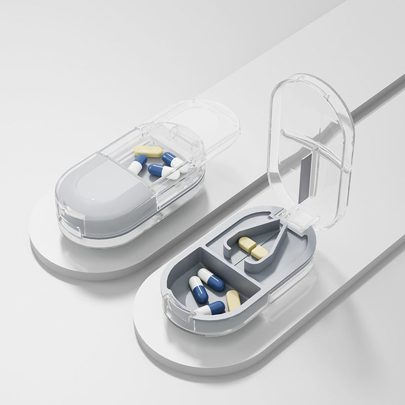 Medicine Pill Cutter Box