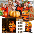 Wood Halloween Advent Calendar