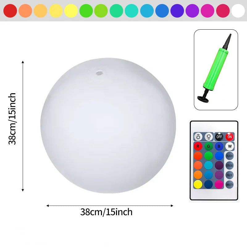 16 Colors bright Water Ball LED Light