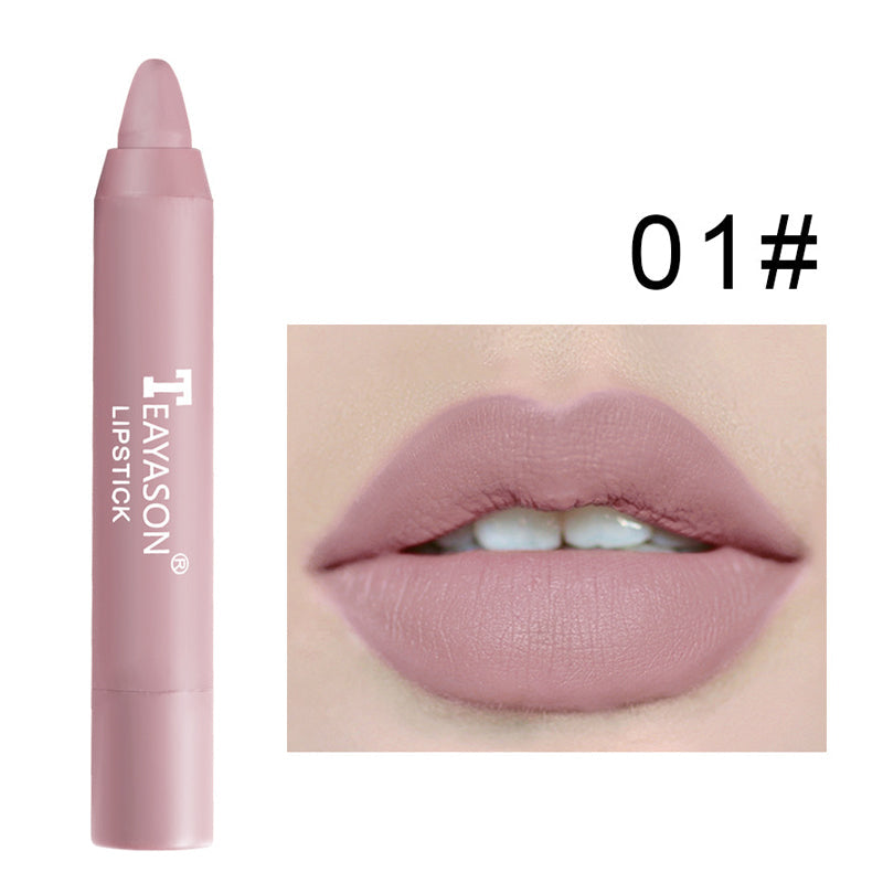 12 Colors Matte Lipstick Pencil