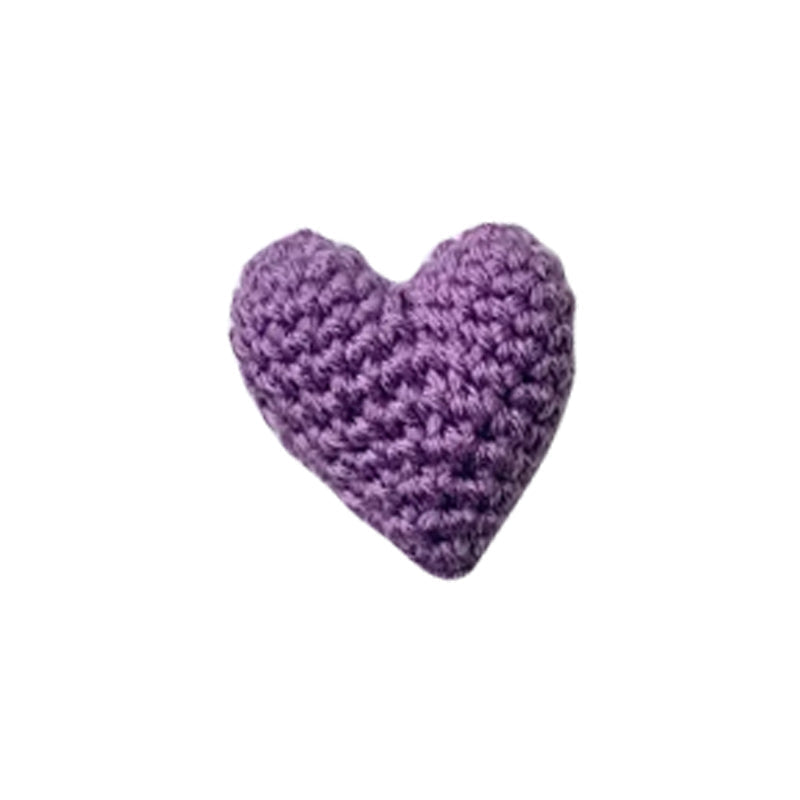 Crocheted Heart Bag Hug