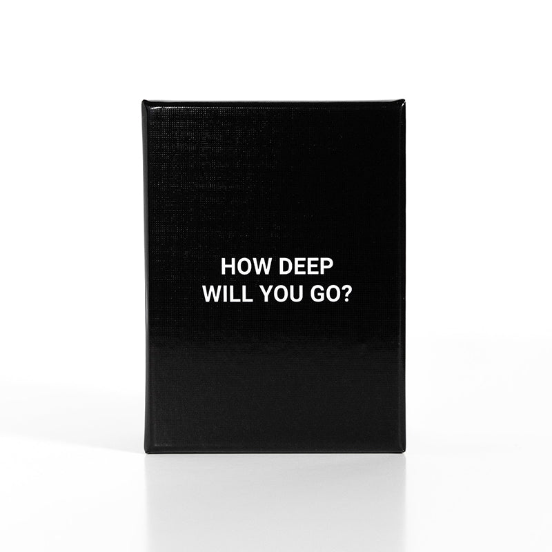How deep will you go? Original conversation game