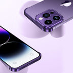 Phone Case Minimalist Slim Protective Metal Cover
