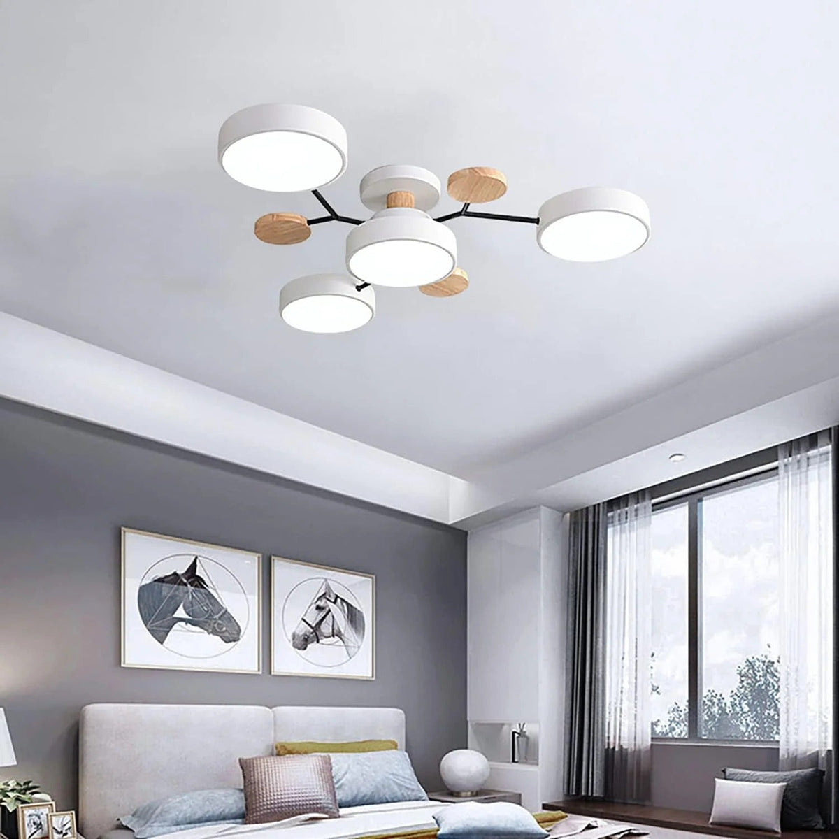 LED Modern Ceiling Light Fixture
