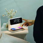 SleekStation – Clutter-Free Nightstand Solution with Touch Lamp