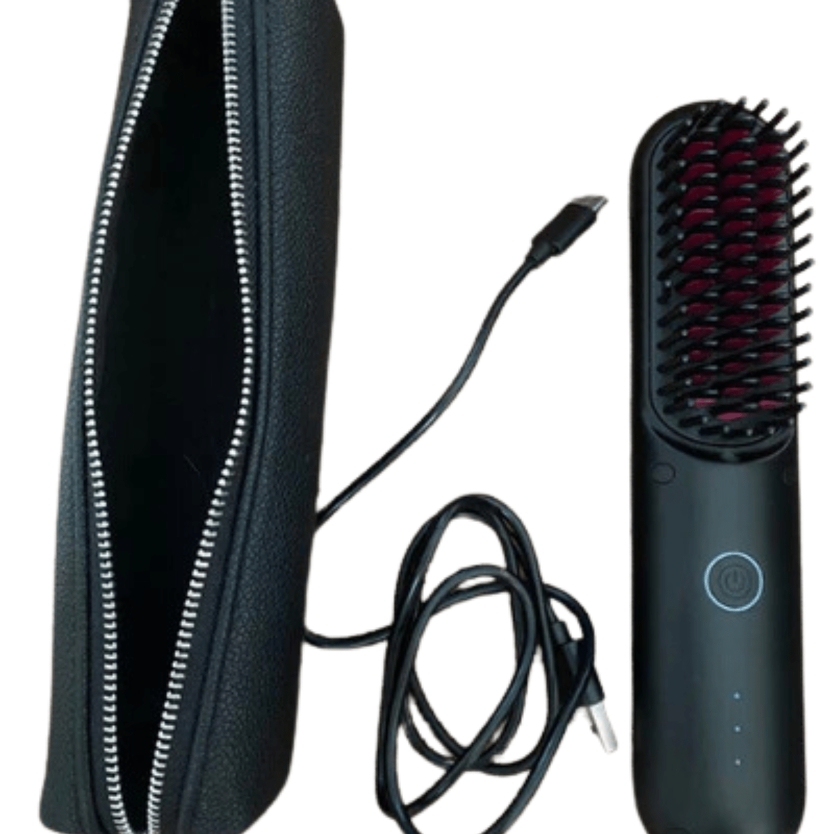 SleekStyle – 3-in-1 Heat Brush for Smooth, Frizz-Free Hair
