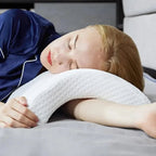SleepEase – Orthopedic U-shaped memory foam pillow for neck and hand support