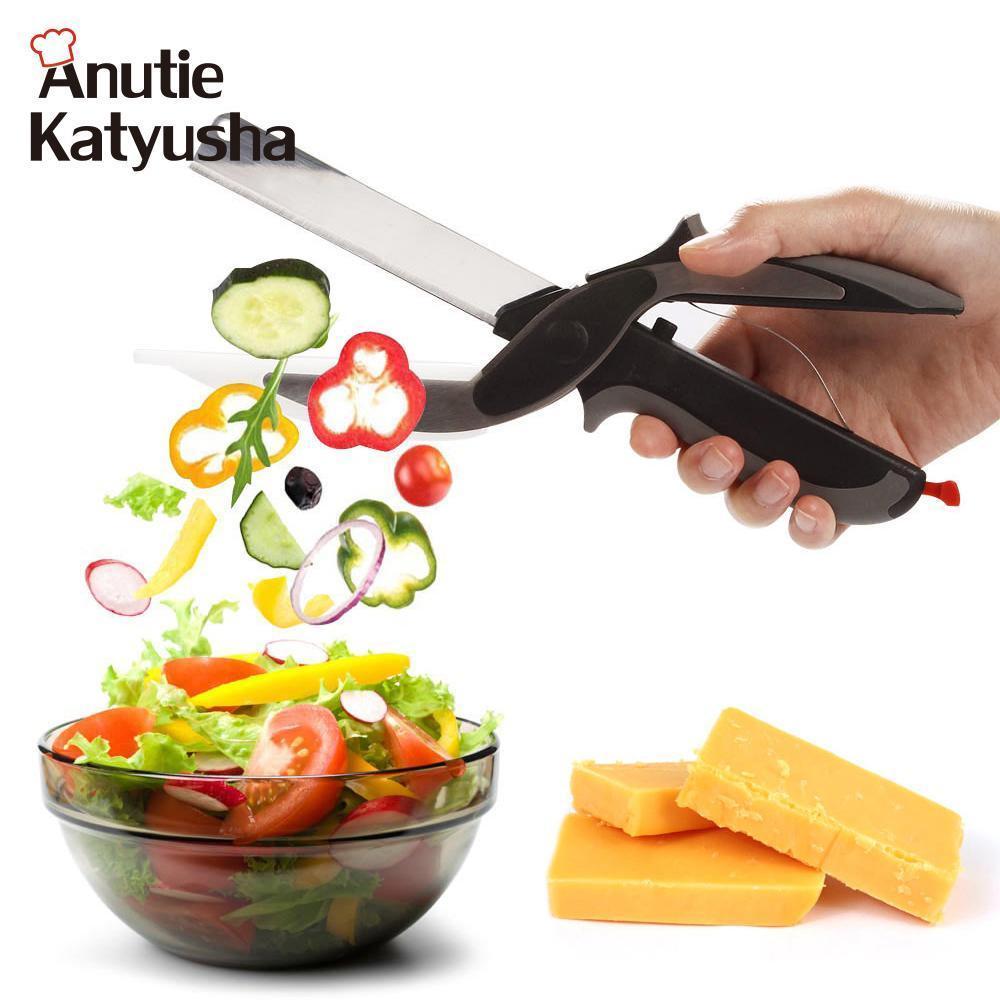SliceSmart 2-in-1 Kitchen Cutter