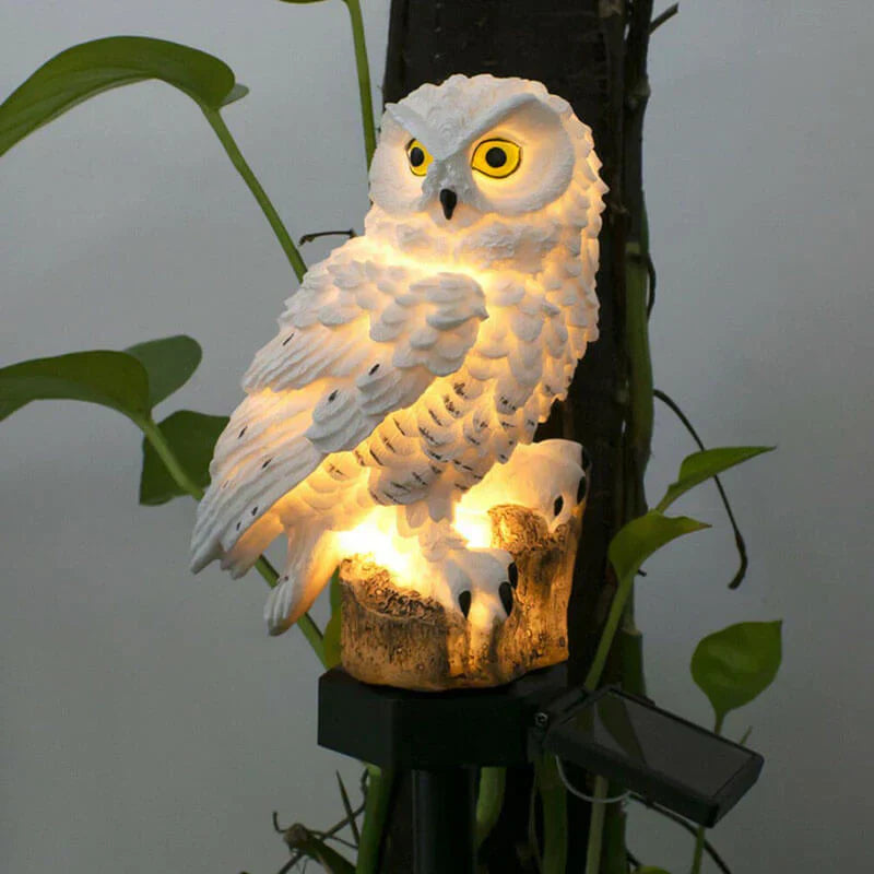 Solar powered Owl Garden Lamp - OwlGlow