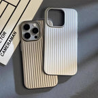 Phone Case Slim Shockproof Ribbed Matte