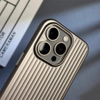 Phone Case Slim Shockproof Ribbed Matte