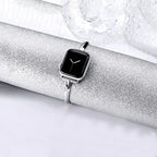 Luxury Stainless Steel Women's Watch Band – Adjustable and Water Resistant