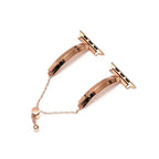 Luxury Stainless Steel Women's Watch Band – Adjustable and Water Resistant